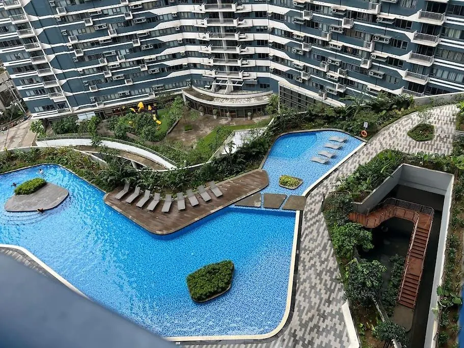 Apartment In Air Residences, Makati With Wifi, Netflix, Pool, Mall And More Manila